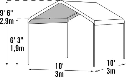 Multi-Purpose Outdoor Tent Canopy – Weather-Resistant & Sturdy 🌞🌧️
