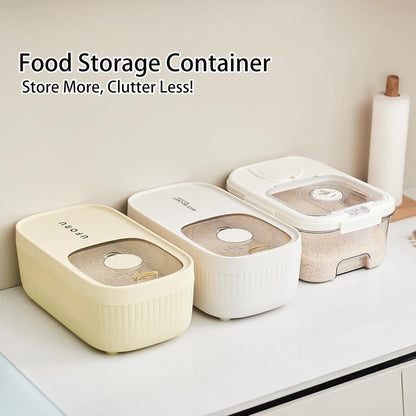 🍚 Premium Rice Storage Container with Dispenser - Freshness Sealed & Easy Pour Design 🌾