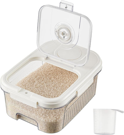 🍚 Premium Rice Storage Container with Dispenser - Freshness Sealed & Easy Pour Design 🌾