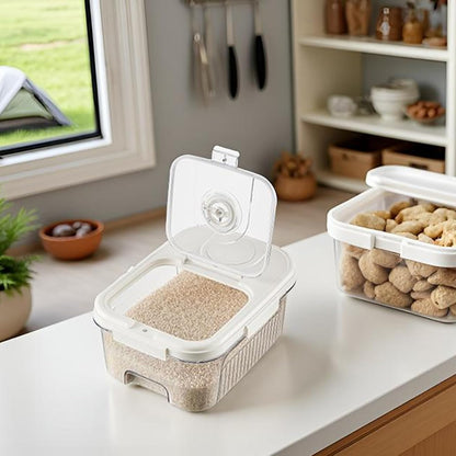 🍚 Premium Rice Storage Container with Dispenser - Freshness Sealed & Easy Pour Design 🌾