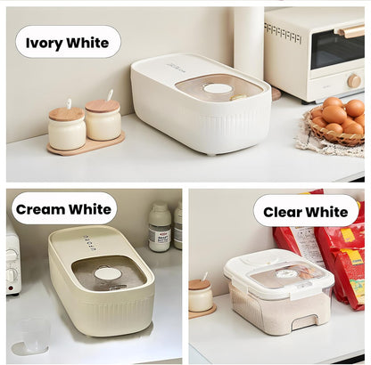 🍚 Premium Rice Storage Container with Dispenser - Freshness Sealed & Easy Pour Design 🌾