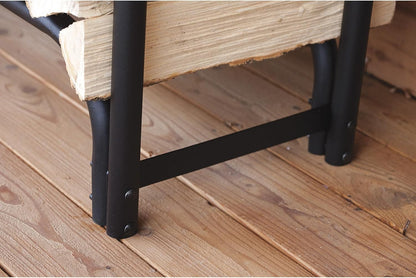 🔥 Firewood Storage Rack with Adjustable Cover – Durable & Water-Resistant! 🌧️
