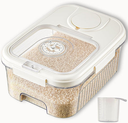 🍚 Premium Rice Storage Container with Dispenser - Freshness Sealed & Easy Pour Design 🌾